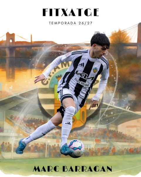 FITXATGE PRIMER EQUIP Temporada 2026-2027: MARC BARRAGAN: davanter